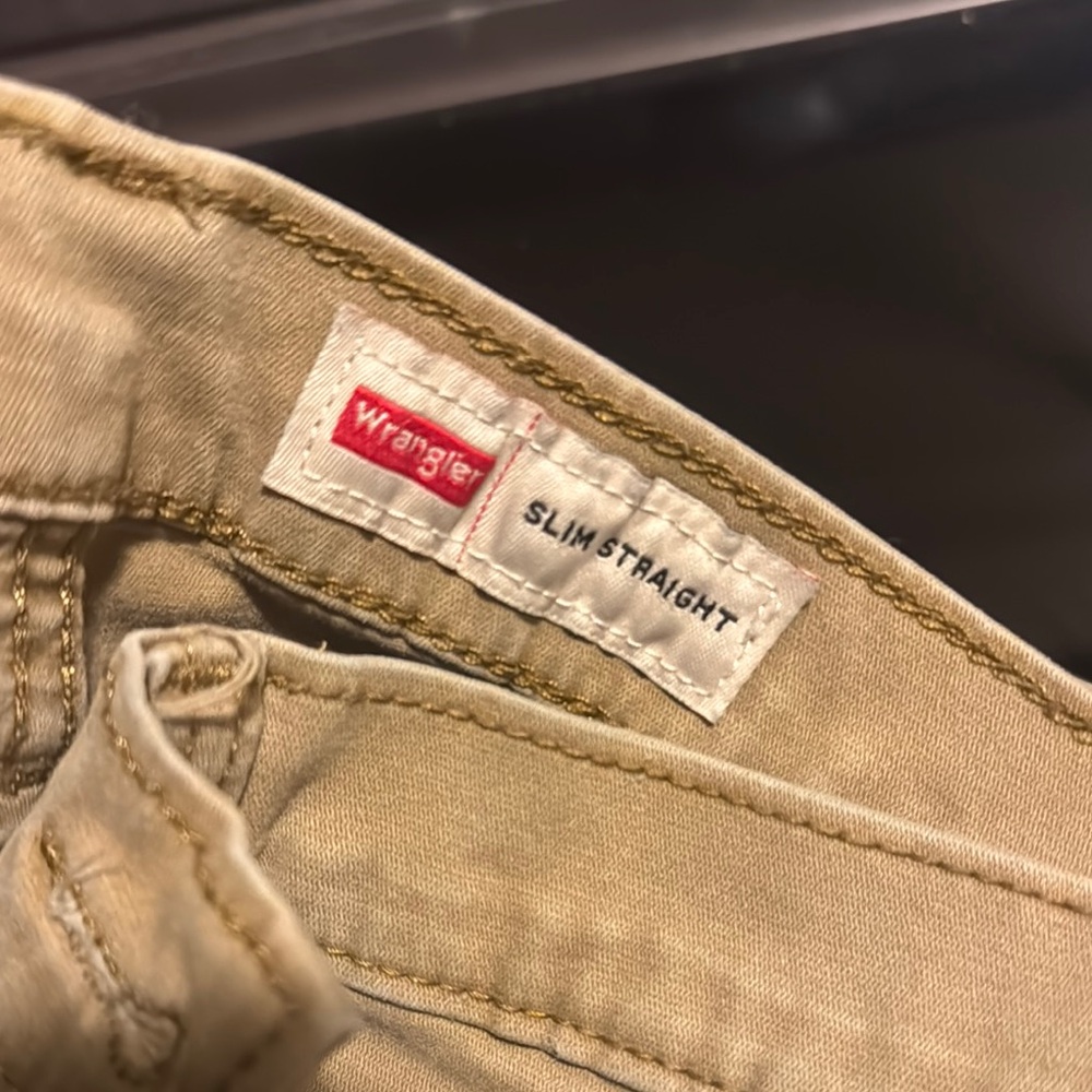 Wrangler Men's Tan Jeans - Picture 4 of 7